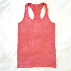 Lululemon Swiftly Tech Pink Racerback Tank Top (size 4)